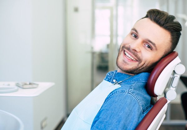 Patient in Balch Springs smiling after cosmetic dentistry